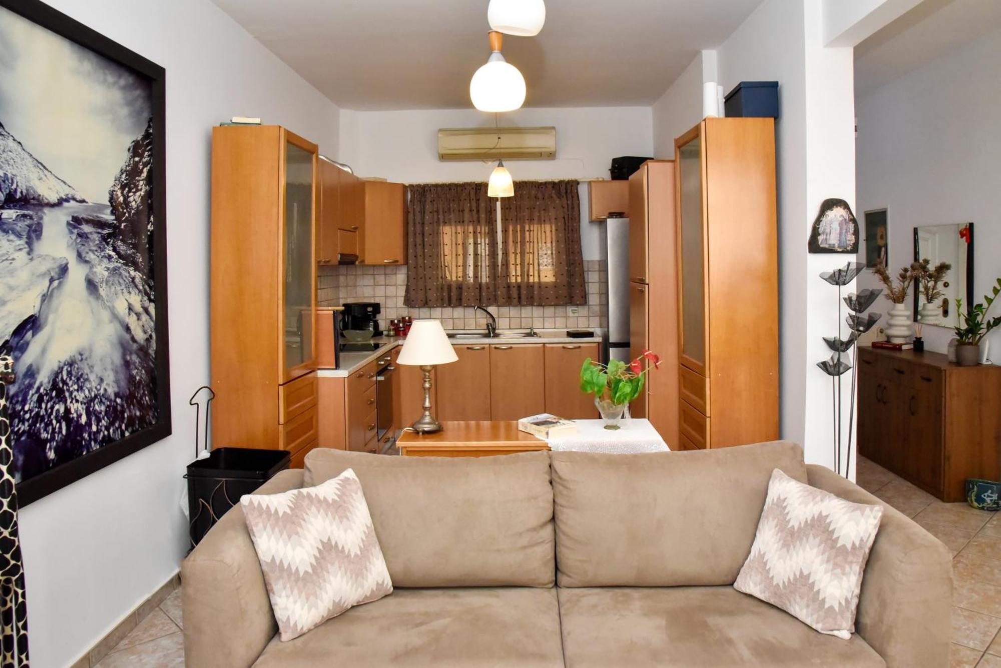 Beach Apartment Палеон-Цифликион Экстерьер фото