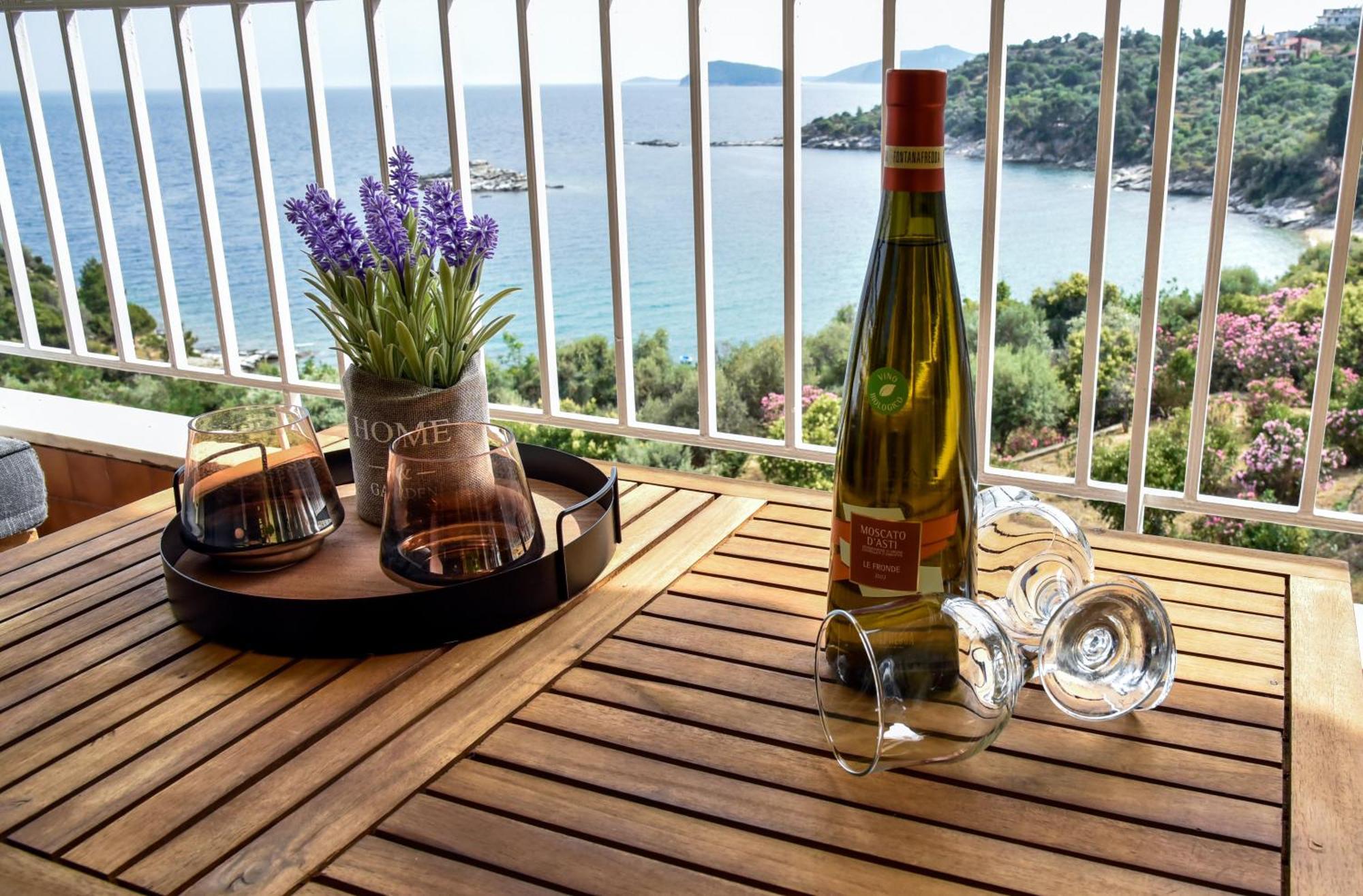 Beach Apartment Палеон-Цифликион Экстерьер фото